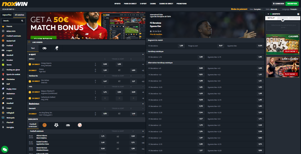Application Noxwin pour iPhone